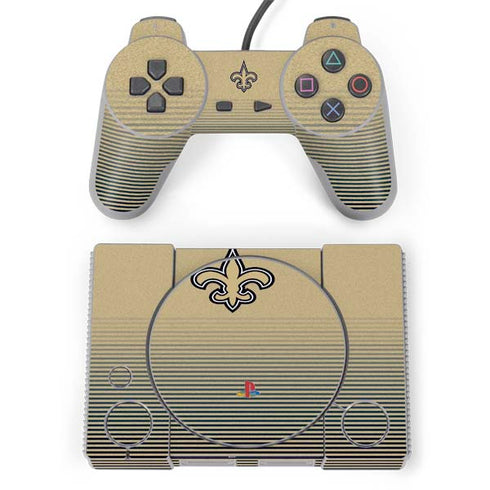 NFL New Orleans Saints Breakaway PlayStation Classic Bundle Skin